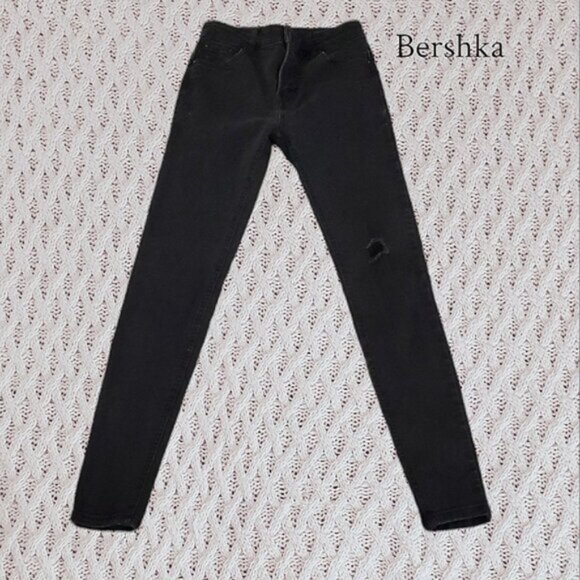 BERSHKA PORTUGAL "Push Up" Mid Rise Jeans - Picture 2 of 16